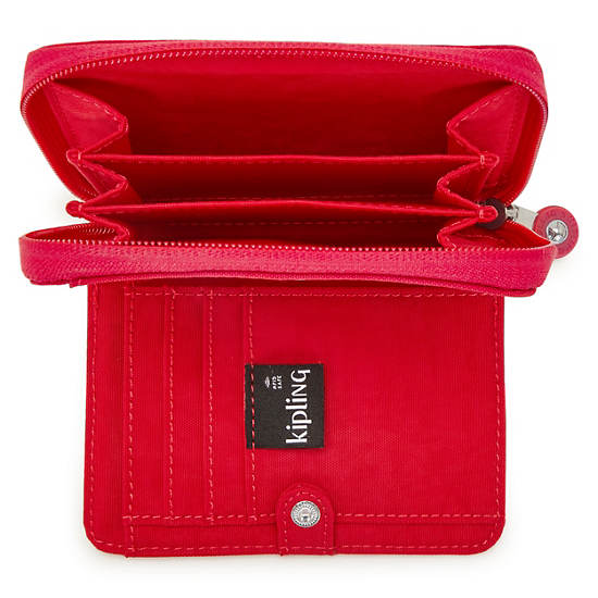 Kipling Money Love Small Wallets Red / Dark / Red | BEIXT3791