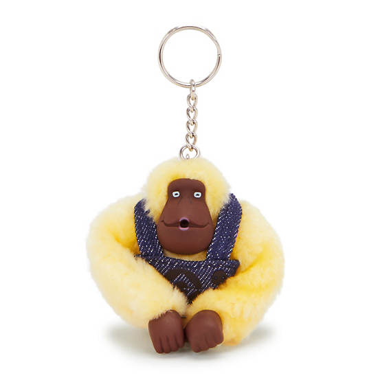 Kipling MonkeyMinions Keychains Yellow / Blue | MKYXP3078