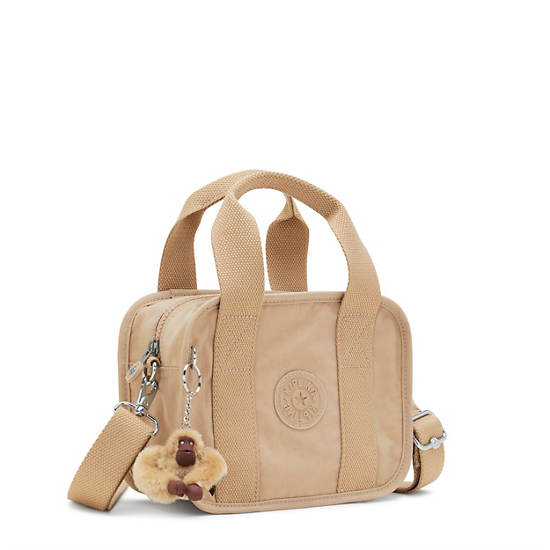 Kipling Nadale Crossbody Bags Light Brown | CVDQB0125