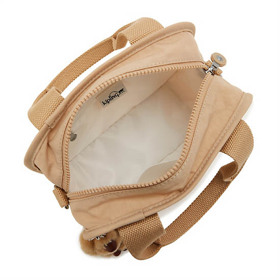 Kipling Nadale Crossbody Bags Light Brown | CVDQB0125