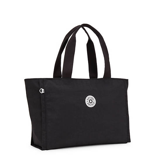 Kipling Nalo Tote Bags Black | BZGSP7246