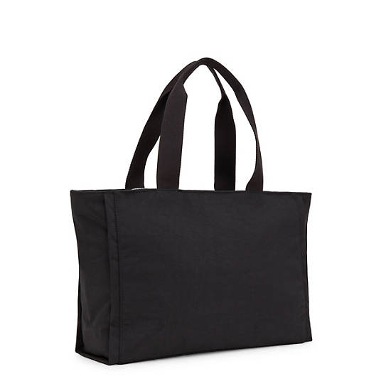 Kipling Nalo Tote Bags Black | BZGSP7246