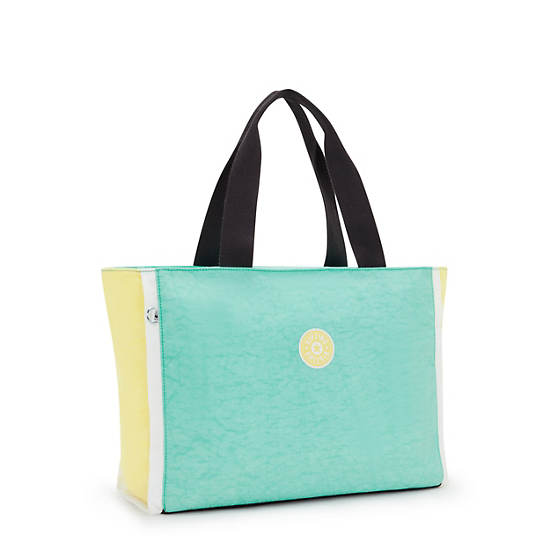 Kipling Nalo Tote Bags Turquoise | XUFSH0357