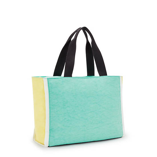 Kipling Nalo Tote Bags Turquoise | XUFSH0357