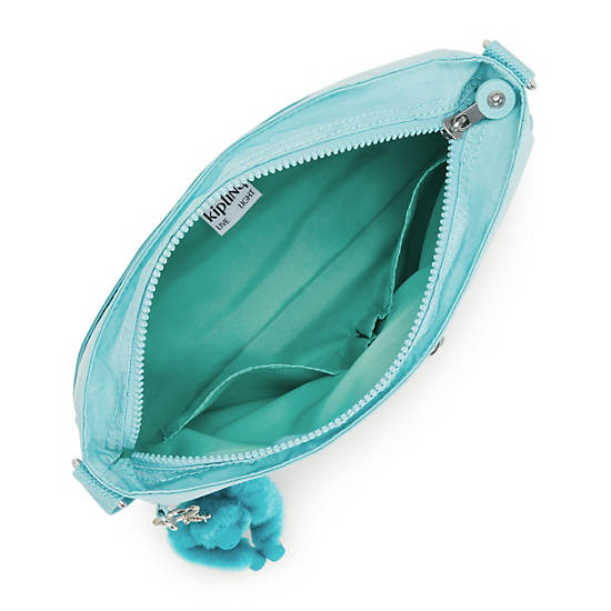 Kipling New Angie Crossbody Bags Light Turquoise | YREQS8294