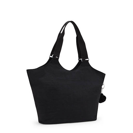 Kipling New Cicely Tote Bags Black | TVGRI7034