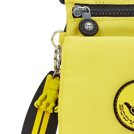 Kipling New Eldorado Body Glove Crossbody Bags Yellow | CJNPF0315