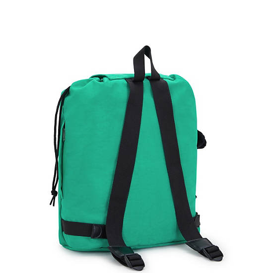 Kipling New Fundamental Large Backpack Green | NXLOT0569