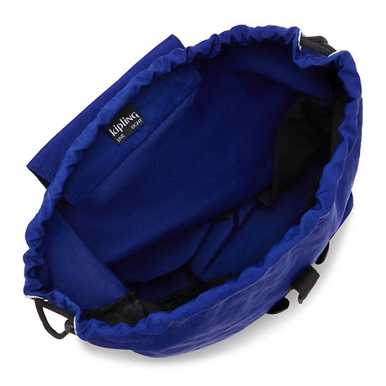 Kipling New Fundamental Large Backpack Navy | AULMC8709