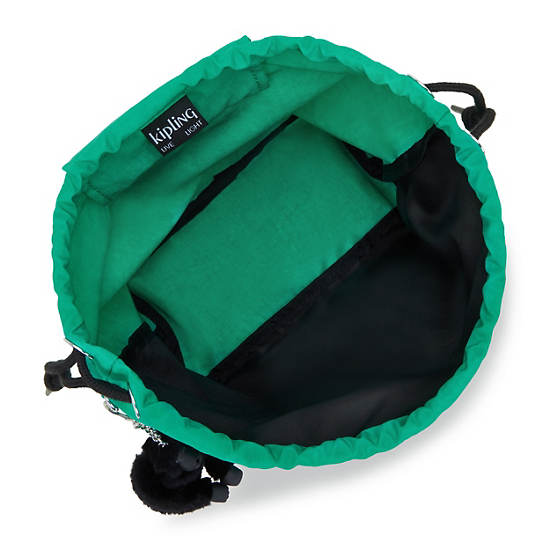 Kipling New Fundamental Small Backpack Green | LPUOI6241