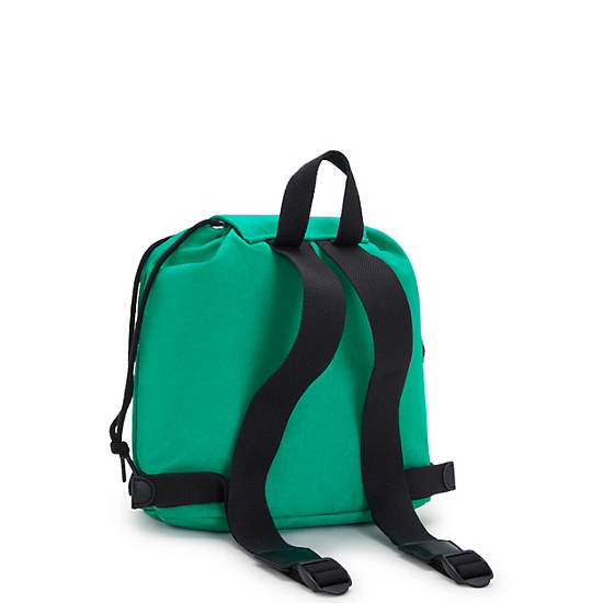 Kipling New Fundamental Small Backpack Green | LPUOI6241