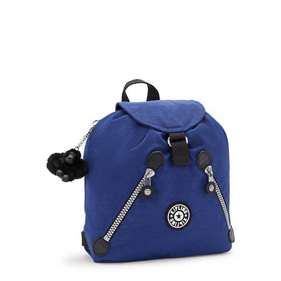 Kipling New Fundamental Small Backpack Navy | EOVJS5948