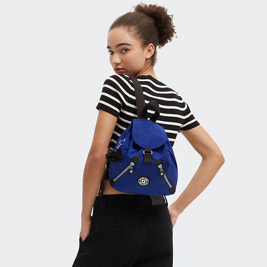 Kipling New Fundamental Small Backpack Navy | EOVJS5948