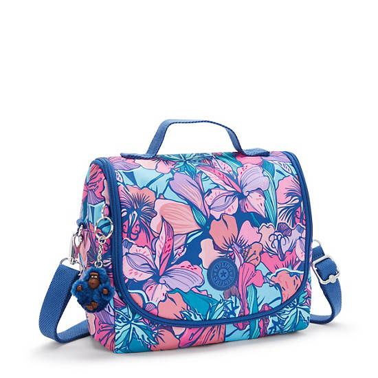 Kipling New Kichirou Printed Lunch Bags Blue / Multicolor | DYEFK9874