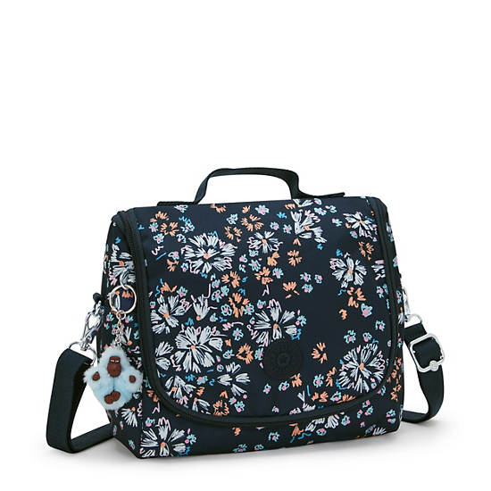 Kipling New Kichirou Printed Lunch Bags Black / Multicolor | VFOQH5463