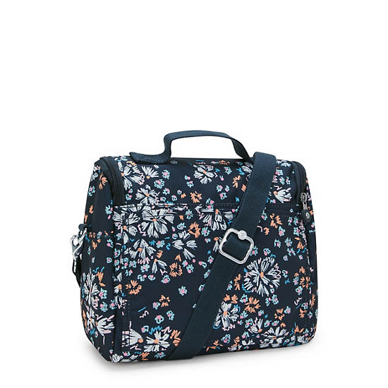 Kipling New Kichirou Printed Lunch Bags Navy / Multicolor | IKZYL6780