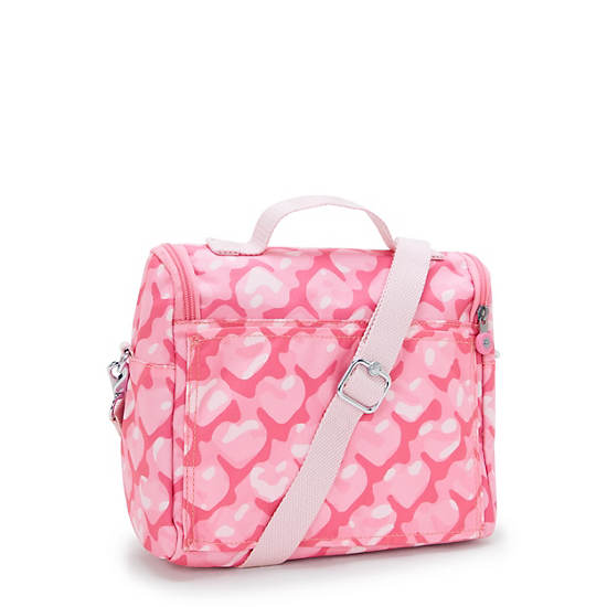 Kipling New Kichirou Printed Lunch Bags Pink | IJUTV8205