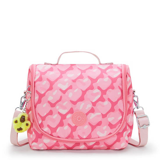 Kipling New Kichirou Printed Lunch Bags Pink | IJUTV8205