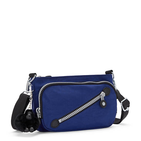 Kipling New Milos Shoulder Bags Navy | EZMRH7921