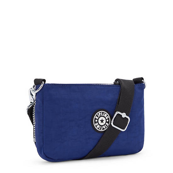 Kipling New Milos Shoulder Bags Navy | EZMRH7921