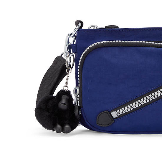 Kipling New Milos Shoulder Bags Navy | EZMRH7921