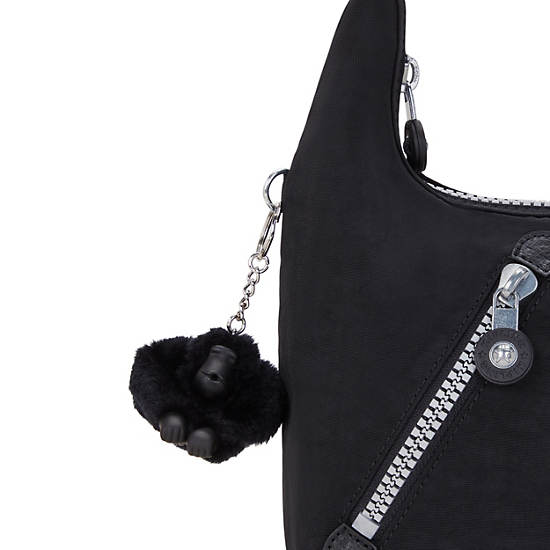 Kipling Nikki Shoulder Bags Black | ZECJX2465