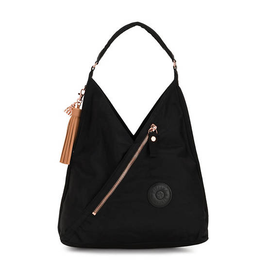 Kipling Olina Shoulder Bags Rose / Black | AWSZR8731