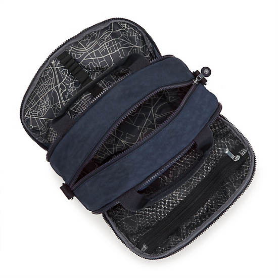 Kipling Palm Beach Toiletry Bags Blue | GSKQV8594