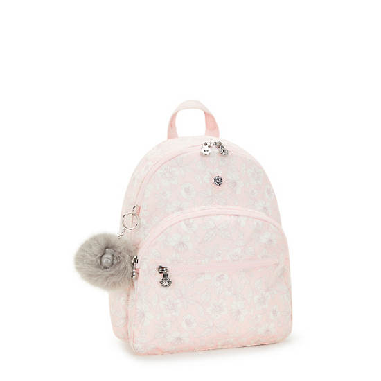 Kipling Paola Small Backpack Pink / White | MHRUP5629