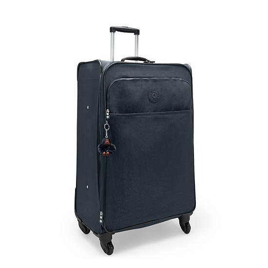 Kipling Parker Large Rolling Luggage Blue | COZNA8905