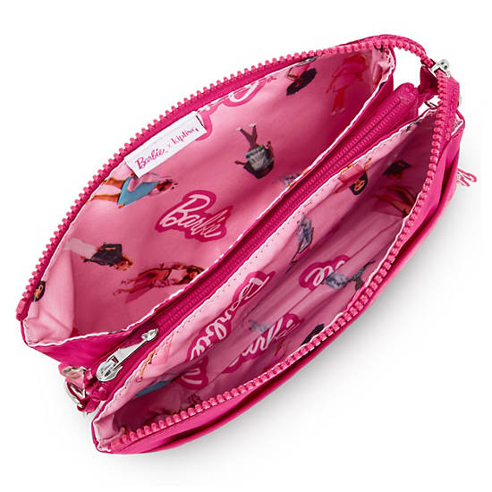 Kipling Riri Barbie Crossbody Bags Pink | BHFGO1364