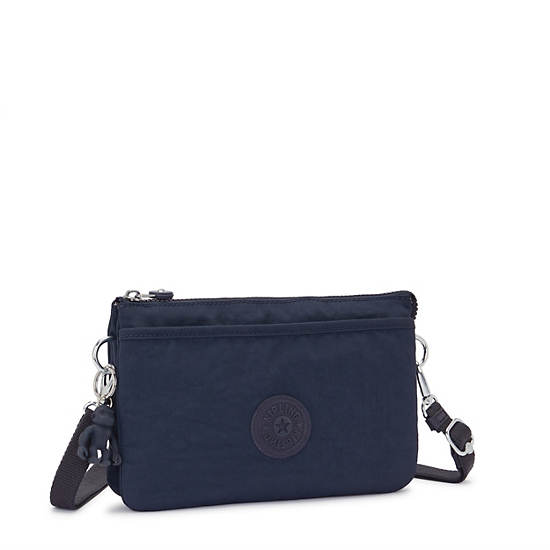 Kipling Riri Crossbody Bags Blue | QENSG2891