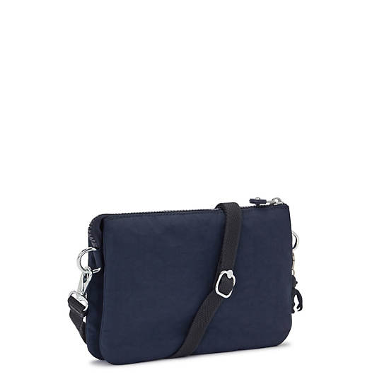 Kipling Riri Crossbody Bags Blue | QENSG2891