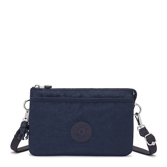 Kipling Riri Crossbody Bags Blue | QENSG2891