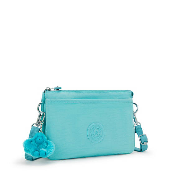 Kipling Riri Crossbody Bags Light Turquoise | IXFZN2684