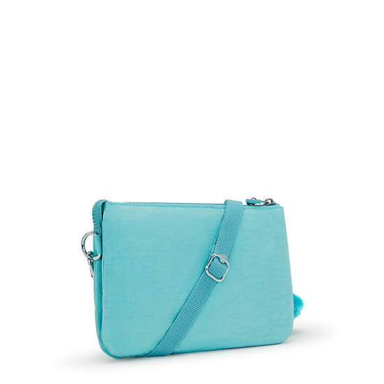 Kipling Riri Crossbody Bags Light Turquoise | IXFZN2684