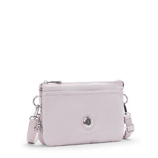 Kipling Riri Crossbody Bags Silver | SLZOJ6187