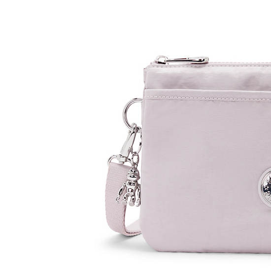 Kipling Riri Crossbody Bags Silver | SLZOJ6187