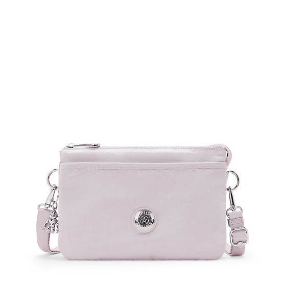 Kipling Riri Crossbody Bags Silver | SLZOJ6187