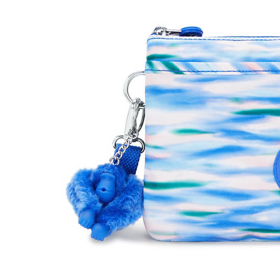 Kipling Riri Printed Crossbody Bags Blue | MKXIP7256