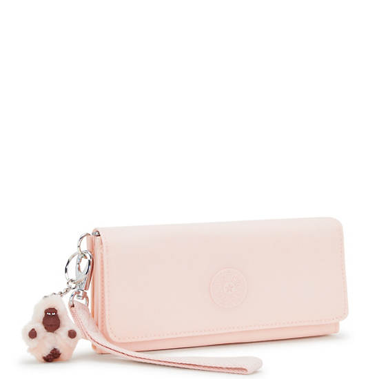 Kipling Rubi Large Wristlet Wallets Pink | PGFZJ0485