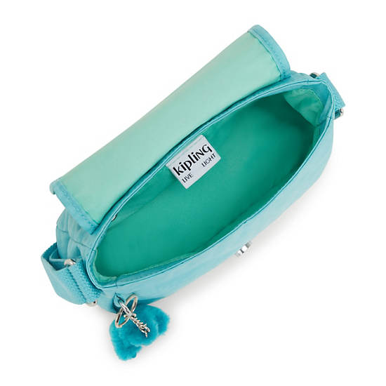 Kipling Sabian Crossbody Mini Bags Light Turquoise | ZBTRK8231