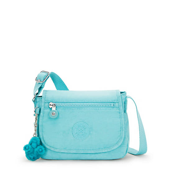 Kipling Sabian Crossbody Mini Bags Light Turquoise | ZBTRK8231