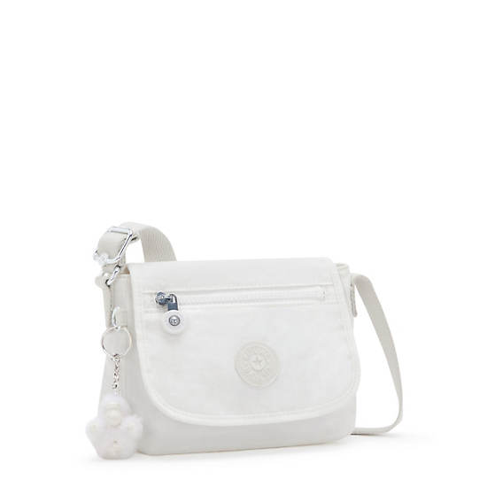 Kipling Sabian Crossbody Mini Bags White | WAXHM8073