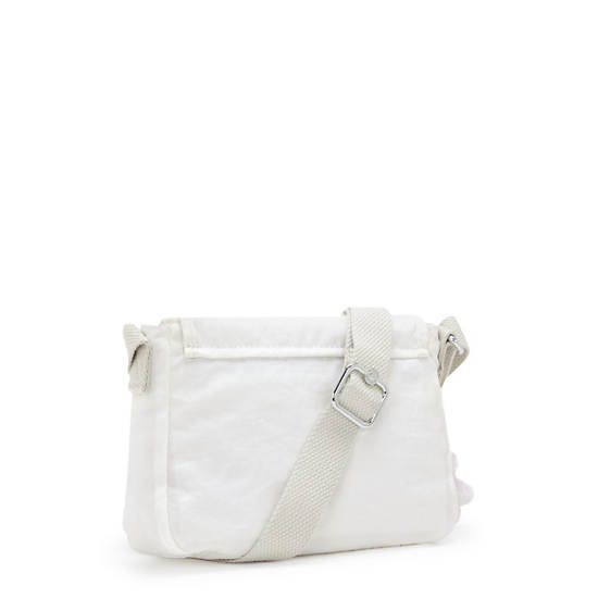 Kipling Sabian Crossbody Mini Bags White | WAXHM8073