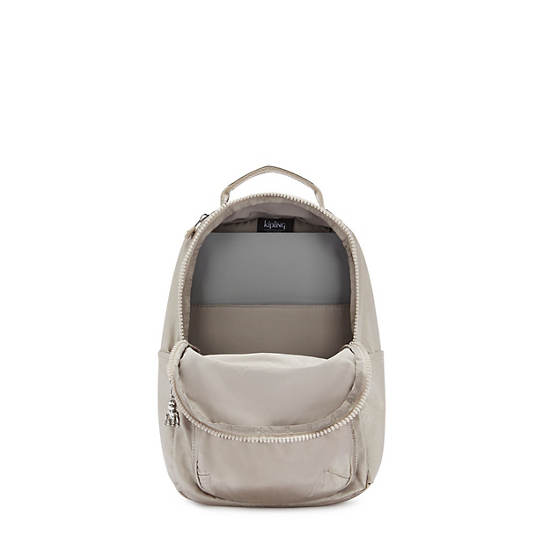 Kipling Seoul Metallic Tablet Backpack Metal | FWKOZ3874