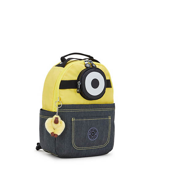 Kipling Seoul Ons Tablet Backpack Yellow / Blue | GZXMJ6391