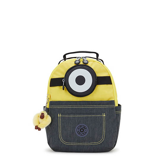 Kipling Seoul Ons Tablet Backpack Yellow / Blue | GZXMJ6391