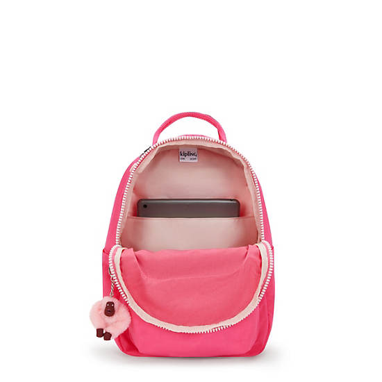 Kipling Seoul Small Tablet Backpack Pink | RKCTI9478