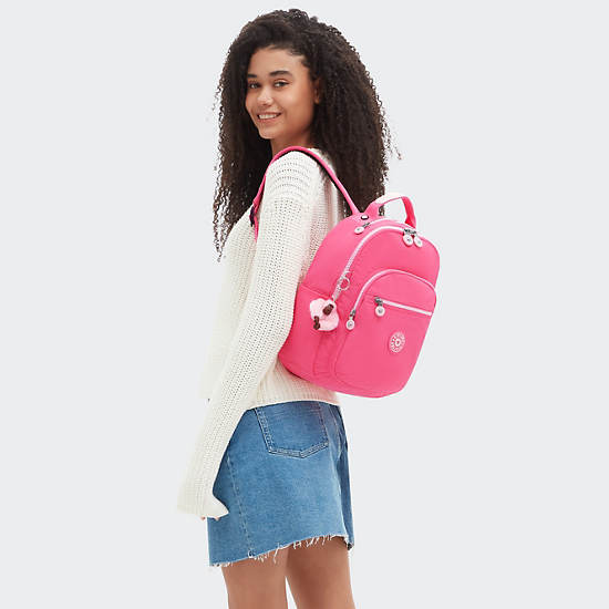 Kipling Seoul Small Tablet Backpack Pink | RKCTI9478